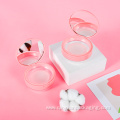 Plastic Cosmetic Loose Powder Case